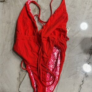 Maaji Red One Piece Swimsuit